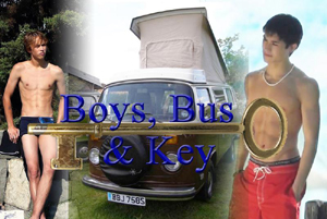 Boy, Bus & Key by Dabeagle