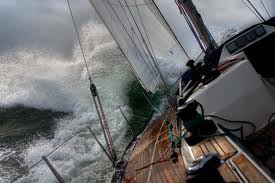 Squall - rail in the water