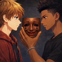 Taking Off the Mask by Ronyx
