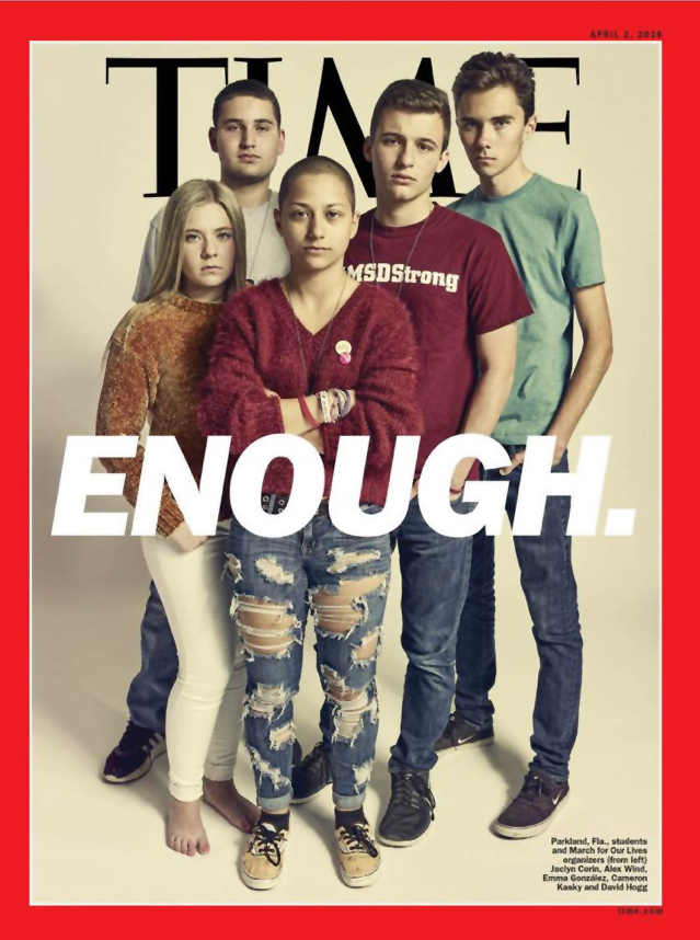Time Magazine - Enough - March For Our Lives